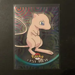 2000 Topps Pokemon TV Animation Edition Series 3 Holo Foil #151 Mew - Image 1