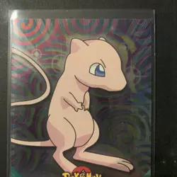 2000 Topps Pokemon TV Animation Edition Series 3 Holo Foil #151 Mew - Image 3