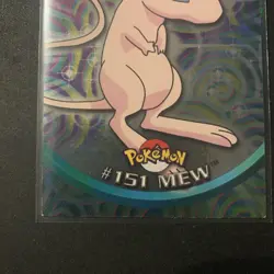 2000 Topps Pokemon TV Animation Edition Series 3 Holo Foil #151 Mew - Image 4