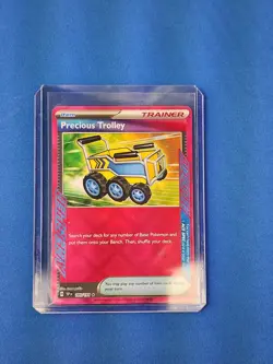 Precious Trolley 185/191 ACE SPEC Rare Surging Sparks Pokemon TCG - Image 1