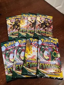 Pokemon TCG Sword & Shield Evolving Skies Booster Pack - Sealed (Random Art) - Image 1