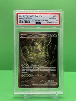 2023 Pokemon PAL EN Special Illustration Rare 257/193 Wo-Chien ex PSA 10 GEM MT - Image 2