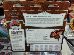 Pokemon 2018 World Championship Deck Naohito Inoue Buzzroc Pokemon TCG Sealed - Image 2