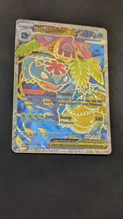 Mega Venusaur ex 155/132 Ultra Rare Full Art Pokemon Mega Evolution Pack Fresh - Image 2