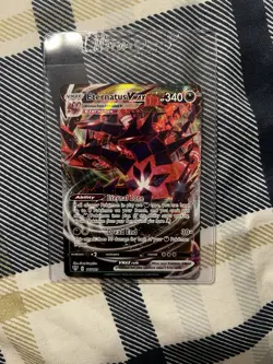 Pokemon TCG Darkness Ablaze: Eternatus VMAX 117/189 Ultra Rare Full Art - Image 1