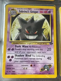 Pokemon TCG Sabrina's Gengar Gym Challenge 29/132 Non-Holo - Image 1