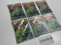 (6) Lot 2025 Pokemon - Victini 208 Illustration Rare Black Star Promo #208 NM - Image 2