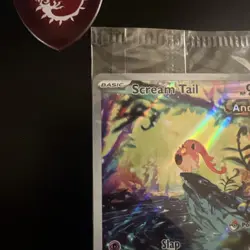 Scream Tail 065 Pokemon Center Stamped Promo Pokemon TCG 🦭SEALED 🦭 - Image 2