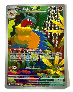 Archeops 132/086 Sv: White Flare Illustration Rare Holo Pokemon TCG Pack Fresh - Image 1
