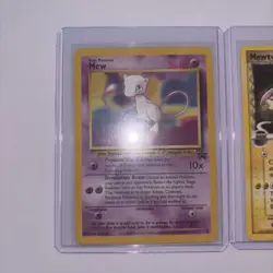 Pokemon TCG Mew Promo #8 Regular LP and Mewtwo 24/110 Legendary Collection - Image 2