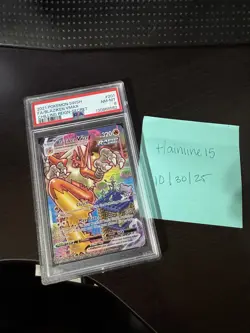 2021 POKEMON CHILLING REIGN #201 FA/BLAZIKEN VMAX CHILLING REIGN PSA 8 - Image 3