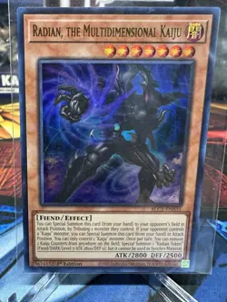 Yugioh Radian, The Multidimensional Kaiju BLC1-EN035 Ultra Rare NM - Image 1