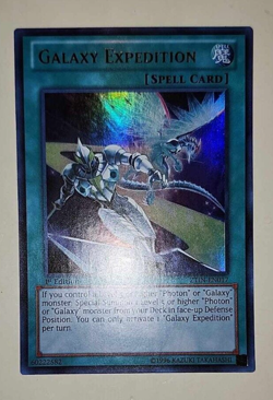 Galaxy Expedition-ZTIN-EN017-Ultra Rare-1st Edition-Yugioh-LIGHT PLAYED - Image 1