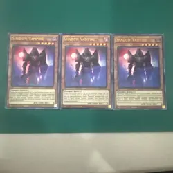 3x Shadow Vampire 1st Edition Ultra Rare GFP2-EN071 Yu-Gi-Oh! - Image 1