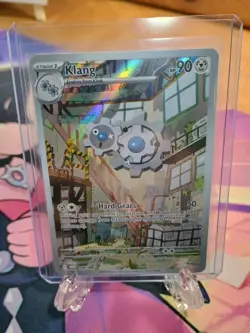 Pokemon Klang 140/086 English Sv: Black Bolt Illustration Rare Card Near Mint - Image 1