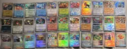 POKEMON TCG Lot Of 33 Prismatic Evolutions POKE BALL Reverse Holo Cards Vaporeon - Image 1