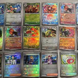 POKEMON TCG Lot Of 33 Prismatic Evolutions POKE BALL Reverse Holo Cards Vaporeon - Image 3