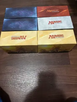Old Magic The Gathering Cards Bundle Boxes - Image 1