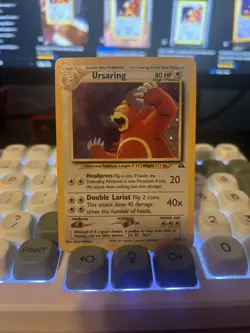 Ursaring Holo Rare Neo Discovery 2000 Pokemon Card 15/75 NM Near Mint - Image 1