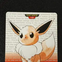 Pokemon Card Eevee 133 Bandai 1996 Nintendo Japanese (NM-) - Image 4