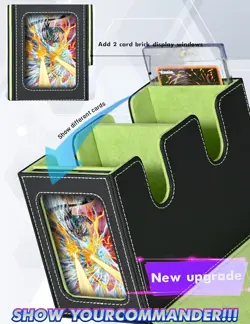 MTG Commander Card DeckBox PU Leather Holds 280+Single-Sleeved Card Included NEW - Image 5