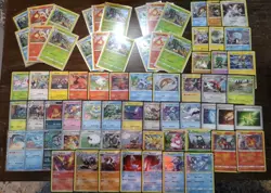 Lot Of 70 Cosmos Holo Pokemon Promo Cards! XY, Sun & Moon, Tyrantrum, Etc. - Image 1