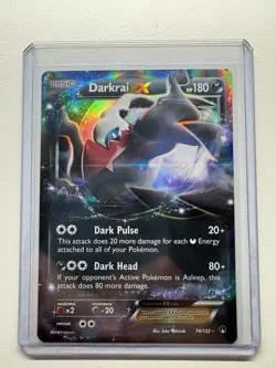 Pokemon Darkrai-EX Holo Ultra Rare TCG Card Breakpoint 74/122 NM - Image 1