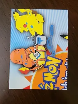 LP! - Topps Pokemon Series 3 - Pikachu Charmander Painting P02 of 6 Puzzle Card - Image 1