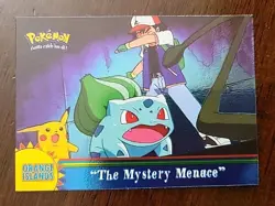 VLP! OR19 The Mystery Menace Topps TV Animation Series 3 Pokemon Card 2000 - Image 1