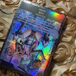 Jewelry Bonney ONE PIECE Outcome Goddess ACG Waifu Girl Anime Holo Card - Image 3