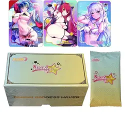 Senpai Goddess Haven 3 Trading Card Anime Waifu Spicy Booster Box Factory CCG! - Image 1