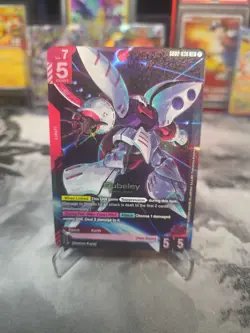 Qubeley (GD02-036) [Foil] (NM) - Gundam Card Game - Dual Impact (ENG) - Image 1