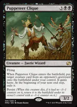 Puppeteer Clique -Foil Light Play MTG Modern Masters 2015 - Image 1