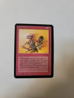 Magic The Gathering Alpha Set Disintegrate - See Photos - OC3108 - Image 1