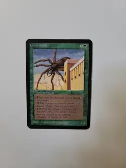 Magic The Gathering Alpha Set Giant Spider - See Photos - OC3035 - Image 1