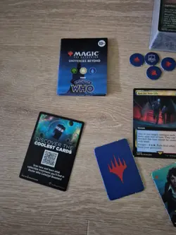 Magic The Gathering Doctor Who Commander Deck BLAST FROM THE PAST Tom Baker. - Image 3
