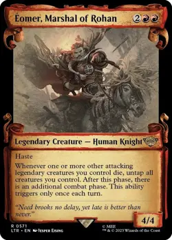 Eomer, Marshal of Rohan (Showcase Scrolls) - Universes Beyond: The Lord of the R - Image 1