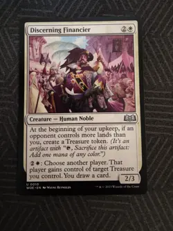 mtg discerning financier wilds of eldraine - Image 1