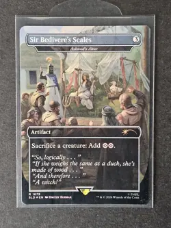 MTG Sir Bedivere's Scales R 1679 Foil Monty Python & The Holy Grail Secret Lair - Image 1