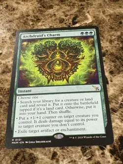 ARCHDRUID'S CHARM Magic MTG Murders at Karlov Manor - Image 1