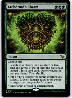 Archdruid's Charm Regular NM MTG - Image 1