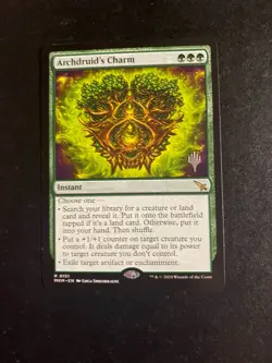 MTG - NM - Archdruid's Charm - Promo Pack - Murders at Karlov Manor - Image 1