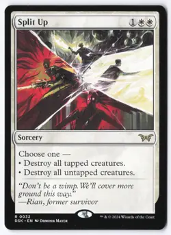 Split Up R Duskmourn: House of Horror 32 NM - Image 1