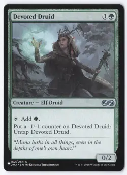 Devoted Druid (UMA) U The List Reprints 162/254 NM - Image 1