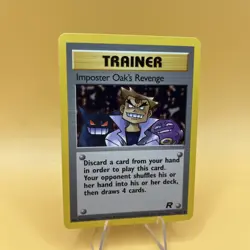 Imposter Oak's Revenge - 76/82 Team Rocket - Pokemon TCG - 2000 - Image 2