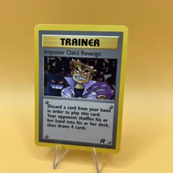 Imposter Oak's Revenge - 76/82 Team Rocket - Pokemon TCG - 2000 - Image 3