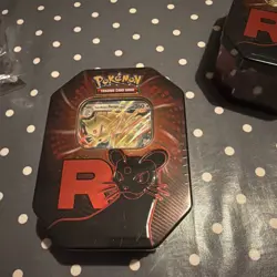 Pokemon TCG - Team Rocket Tin - Persian - New Factory Sealed - Image 1