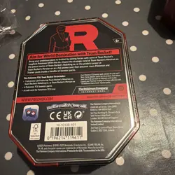 Pokemon TCG - Team Rocket Tin - Persian - New Factory Sealed - Image 2