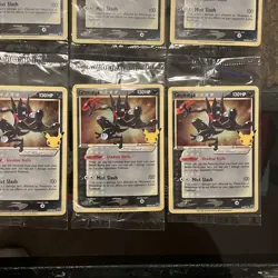 SEALED LOT (8) Pokemon Celebrations ETB Greninja SWSH144 Gold Star Holo Promo 📈 - Image 4
