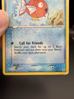 Pokemon Magikarp 65/109 Team Rocket Returns Regular HP - Image 3